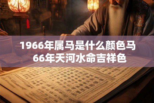 1966年属马是什么颜色马 66年天河水命吉祥色 1966年属马是什么颜色马 66年天河水命吉祥色