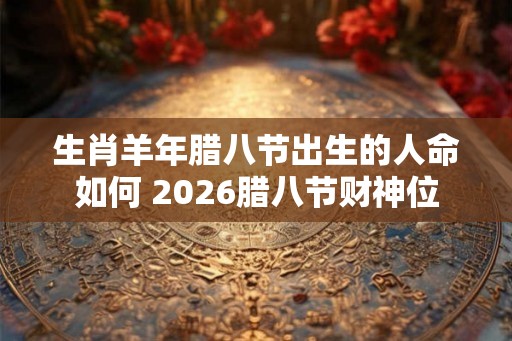 生肖羊年腊八节出生的人命如何 2026腊八节财神位