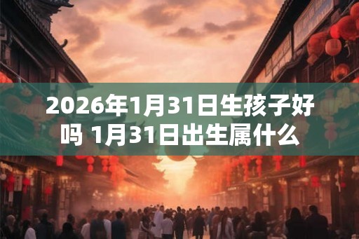 2026年1月31日生孩子好吗 1月31日出生属什么