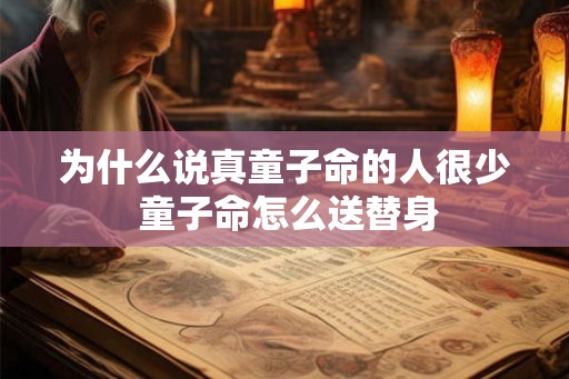 为什么说真童子命的人很少 童子命怎么送替身