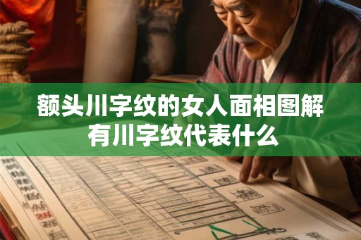 额头川字纹的女人面相图解 有川字纹代表什么 额头川字纹的女人面相图解 有川字纹代表什么