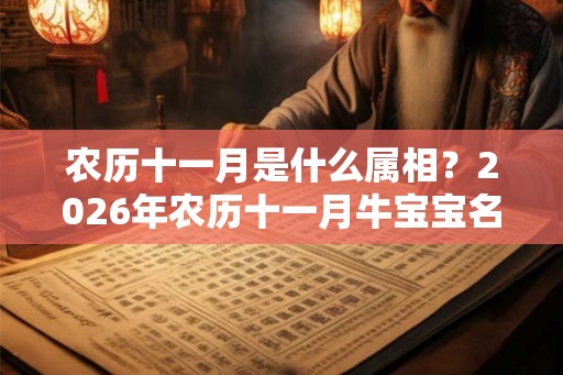 农历十一月是什么属相？2026年农历十一月牛宝宝名字
