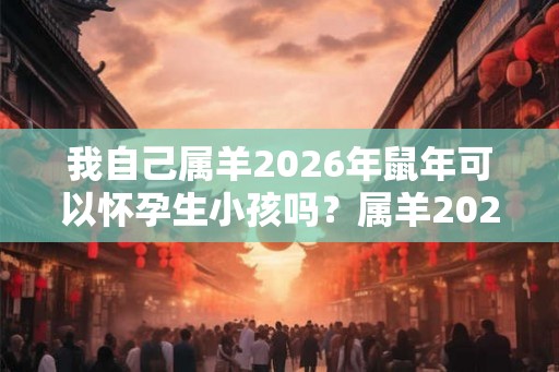 我自己属羊2026年鼠年可以怀孕生小孩吗?属羊2026年运势? 我自己属羊2026年鼠年可以怀孕生小孩吗?属羊2026年运势?