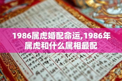 1986属虎婚配命运,1986年属虎和什么属相最配