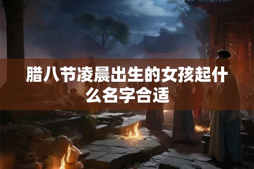 腊八节凌晨出生的女孩起什么名字合适 腊八节凌晨出生的女孩起什么名字合适