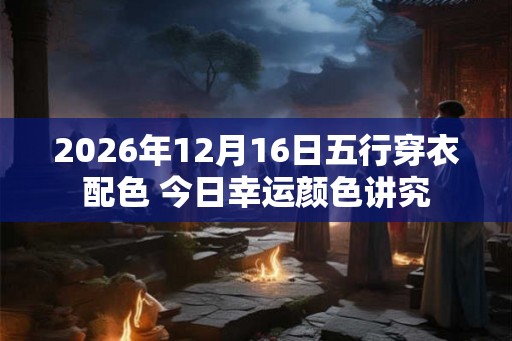 2026年12月16日五行穿衣配色 今日幸运颜色讲究