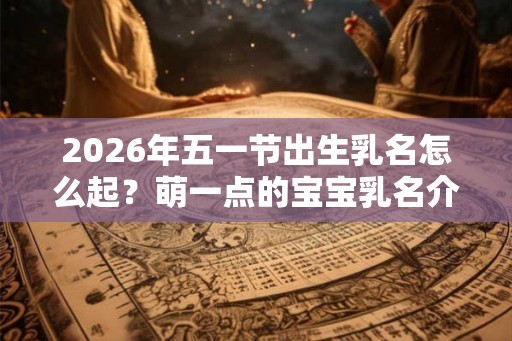 2026年五一节出生乳名怎么起？萌一点的宝宝乳名介绍！