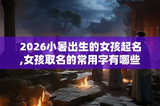 2026小暑出生的女孩起名,女孩取名的常用字有哪些？