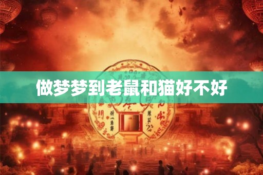 做梦梦到老鼠和猫好不好 做梦梦到老鼠和猫好不好