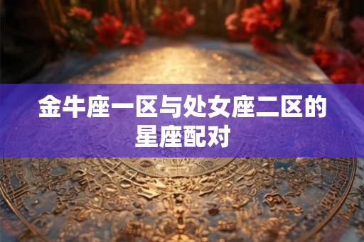 金牛座一区与处女座二区的星座配对