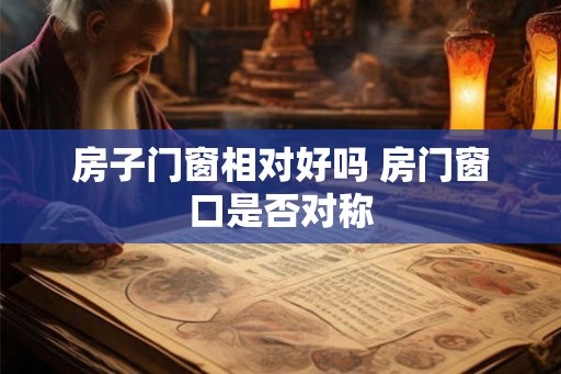 房子门窗相对好吗 房门窗口是否对称