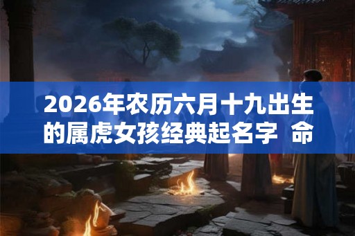 2026年农历六月十九出生的属虎女孩经典起名字  命运如何