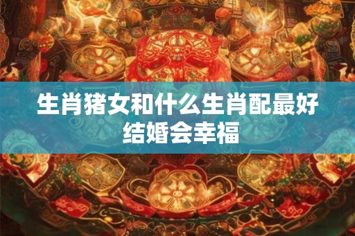 生肖猪女和什么生肖配最好 结婚会幸福