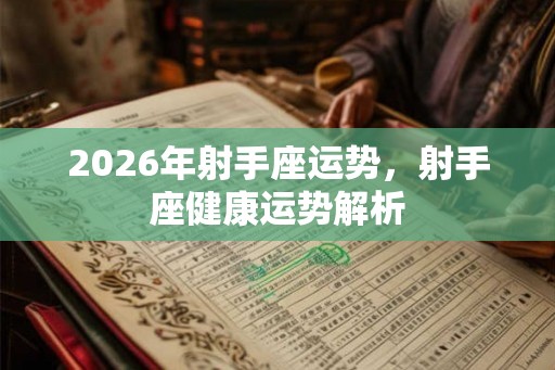 2026年射手座运势，射手座健康运势解析
