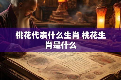 桃花代表什么生肖 桃花生肖是什么