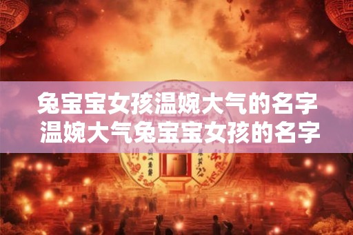 兔宝宝女孩温婉大气的名字 温婉大气兔宝宝女孩的名字是什么 兔宝宝女孩温婉大气的名字 温婉大气兔宝宝女孩的名字是什么
