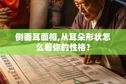 侧面耳面相,从耳朵形状怎么看你的性格？