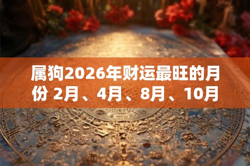 属狗2026年财运最旺的月份 2月、4月、8月、10月