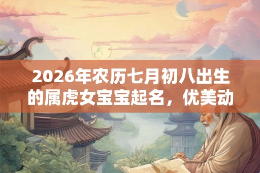 2026年农历七月初八出生的属虎女宝宝起名，优美动听的名字