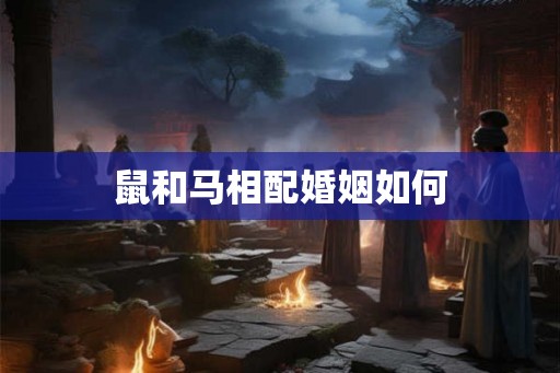 鼠和马相配婚姻如何