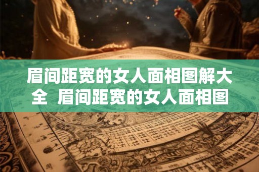 眉间距宽的女人面相图解大全 眉间距宽的女人面相图解大全 眉间距宽的女人面相图解大全 眉间距宽的女人面相图解大全