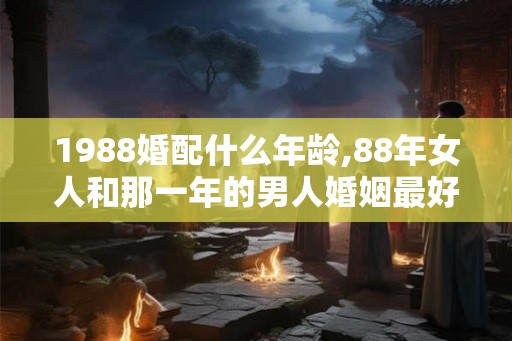 1988婚配什么年龄,88年女人和那一年的男人婚姻最好