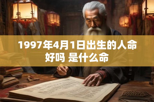 1997年4月1日出生的人命好吗 是什么命