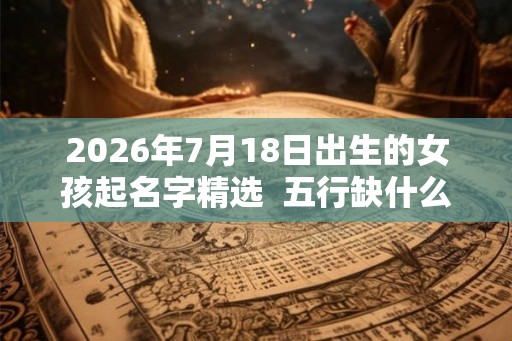 2026年7月18日出生的女孩起名字精选  五行缺什么