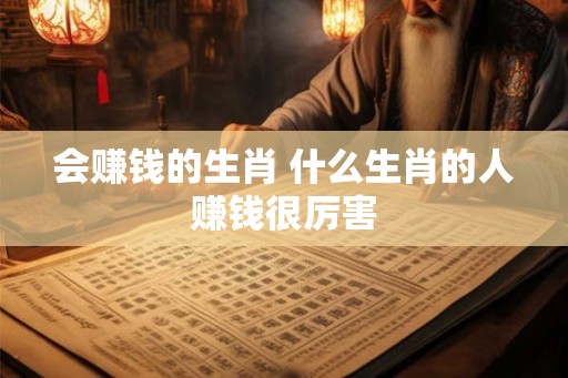 会赚钱的生肖 什么生肖的人赚钱很厉害