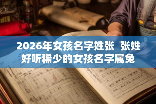 2026年女孩名字姓张 张姓好听稀少的女孩名字属兔 2026年女孩名字姓张 张姓好听稀少的女孩名字属兔
