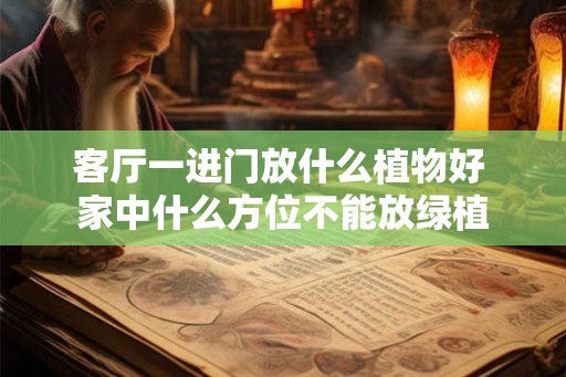 客厅一进门放什么植物好 家中什么方位不能放绿植