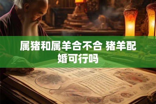 属猪和属羊合不合 猪羊配婚可行吗