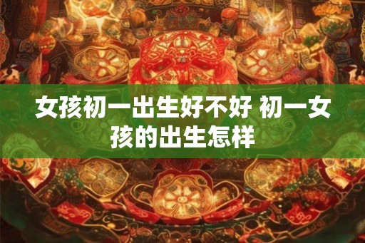 女孩初一出生好不好 初一女孩的出生怎样