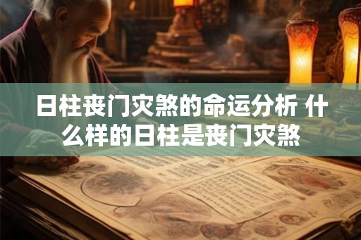 日柱丧门灾煞的命运分析 什么样的日柱是丧门灾煞