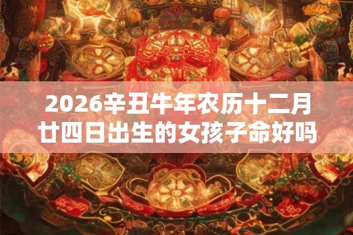 2026辛丑牛年农历十二月廿四日出生的女孩子命好吗？
