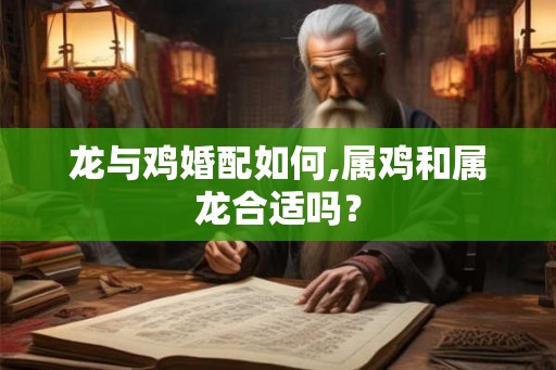 龙与鸡婚配如何,属鸡和属龙合适吗？