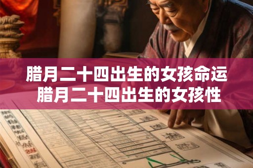 腊月二十四出生的女孩命运 腊月二十四出生的女孩性格特点 腊月二十四出生的女孩命运 腊月二十四出生的女孩性格特点