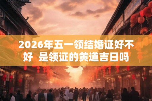 2026年五一领结婚证好不好  是领证的黄道吉日吗