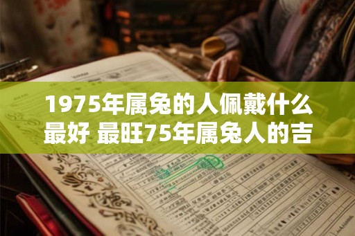 1975年属兔的人佩戴什么最好 最旺75年属兔人的吉祥物