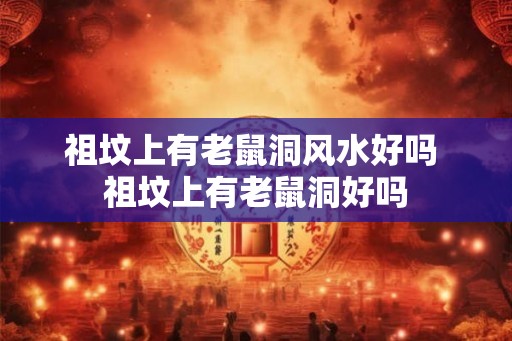 祖坟上有老鼠洞风水好吗 祖坟上有老鼠洞好吗
