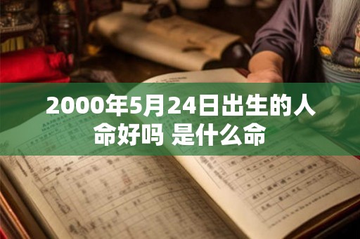 2000年5月24日出生的人命好吗 是什么命