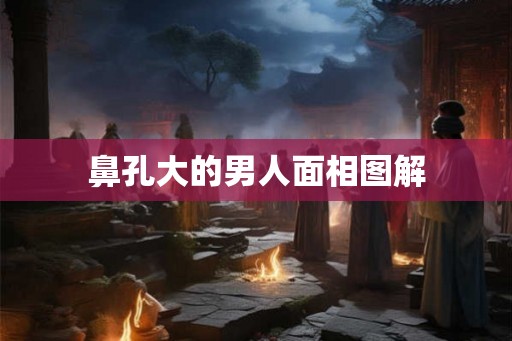鼻孔大的男人面相图解
