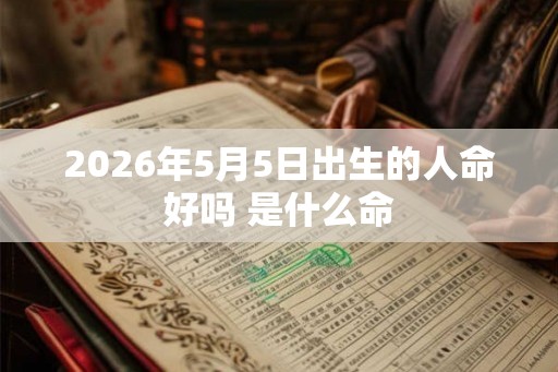 2026年5月5日出生的人命好吗 是什么命 2026年5月5日出生的人命好吗 是什么命