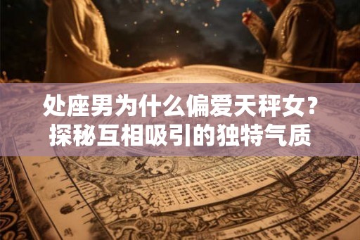 处座男为什么偏爱天秤女？探秘互相吸引的独特气质