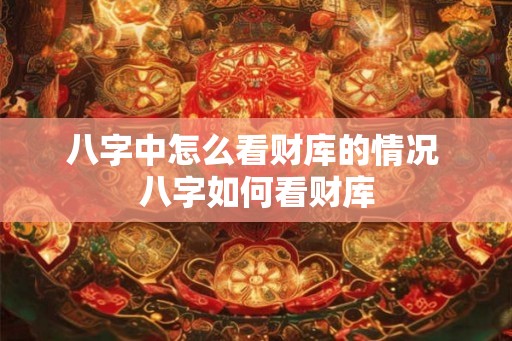 八字中怎么看财库的情况 八字如何看财库