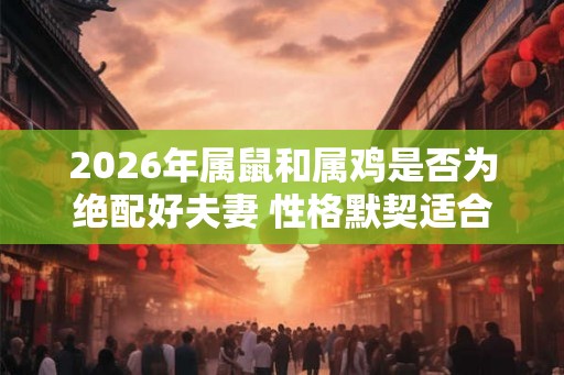 2026年属鼠和属鸡是否为绝配好夫妻 性格默契适合结婚