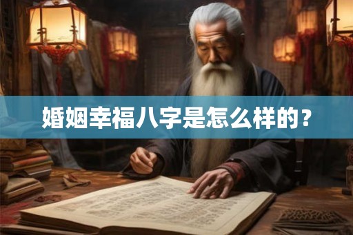 婚姻幸福八字是怎么样的？