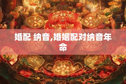婚配 纳音,婚姻配对纳音年命