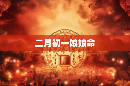 二月初一娘娘命