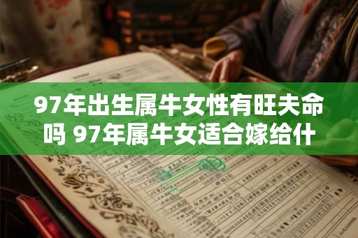97年出生属牛女性有旺夫命吗 97年属牛女适合嫁给什么生肖